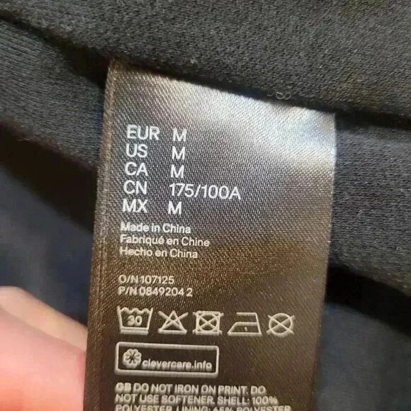 H&M Men's Beige/Black Plaid Windbreaker NEW - Picture 6 of 14